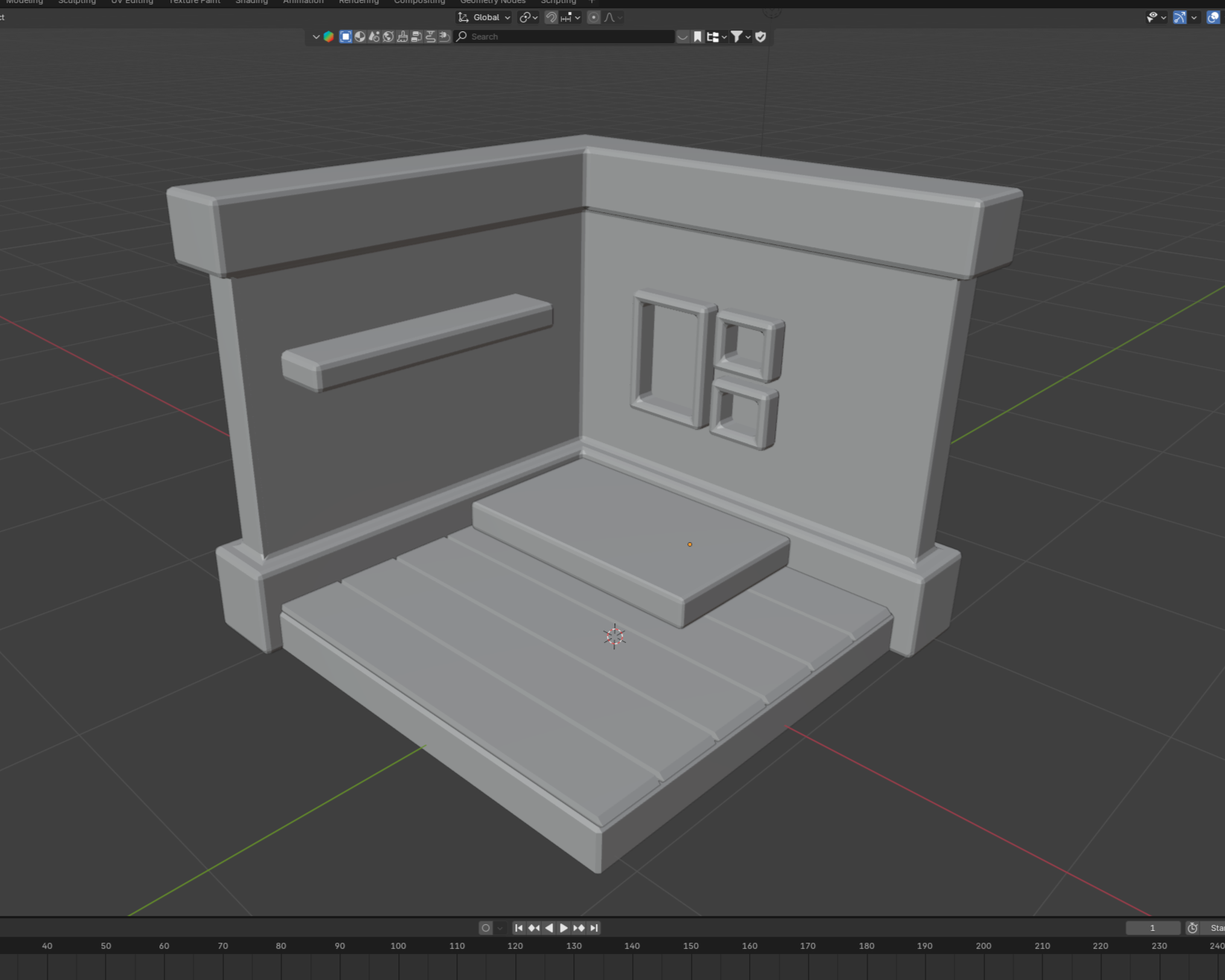 Blender room project